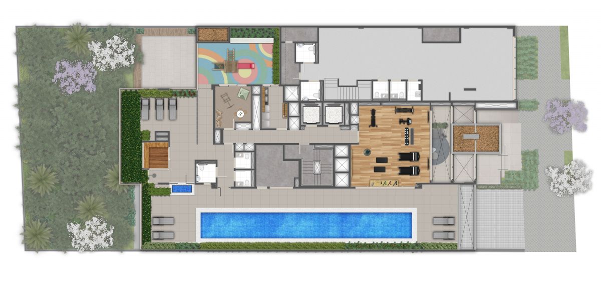 Implantação 1º pavto.