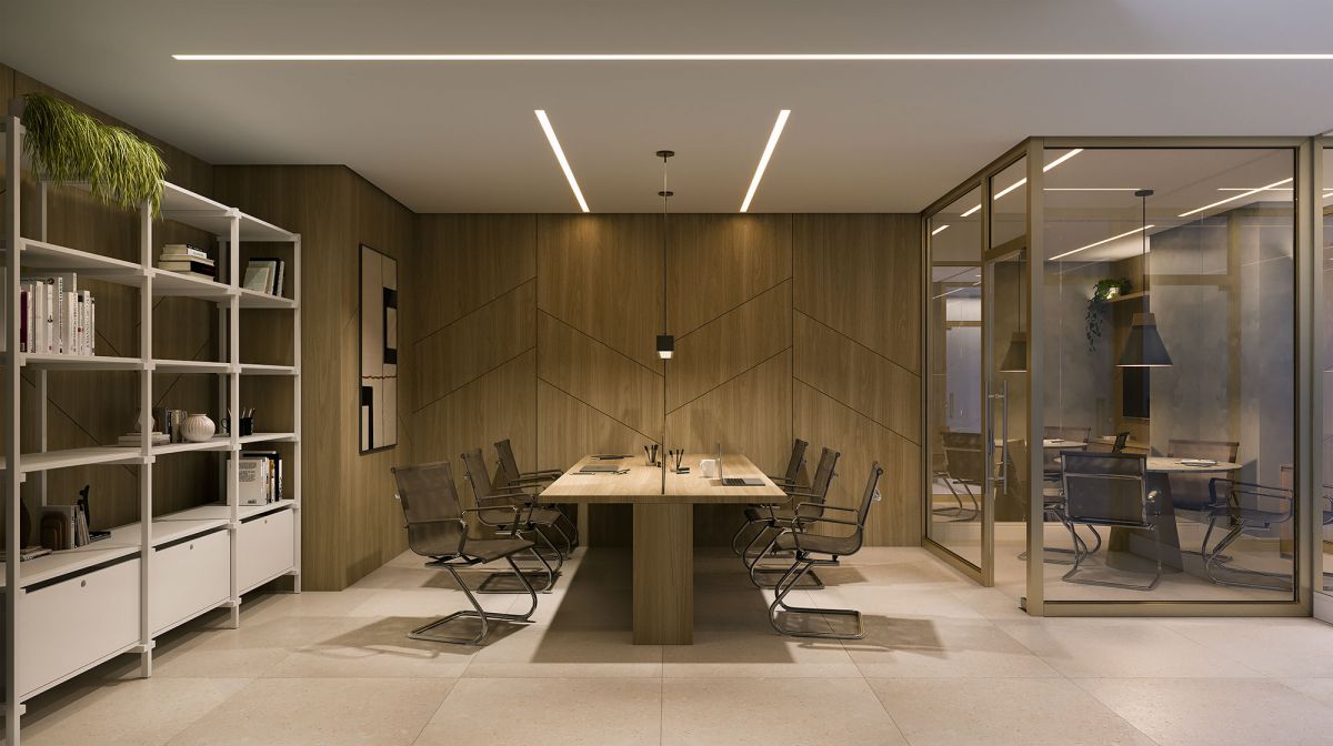 Perspectiva do Coworking