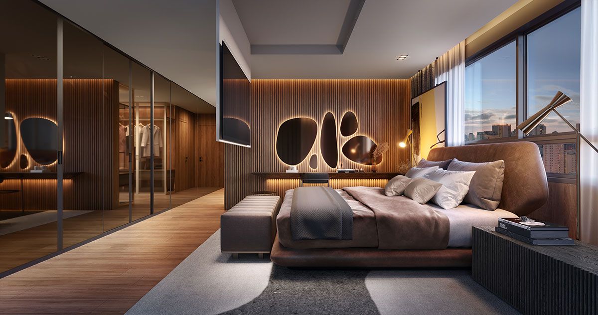 Ilustração Artística da Suíte Master