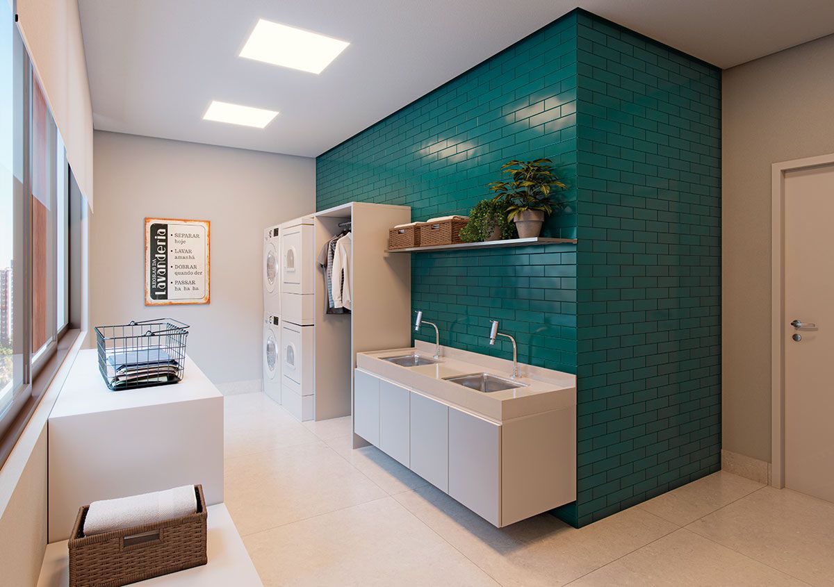 Ilustração Artística da Lavanderia