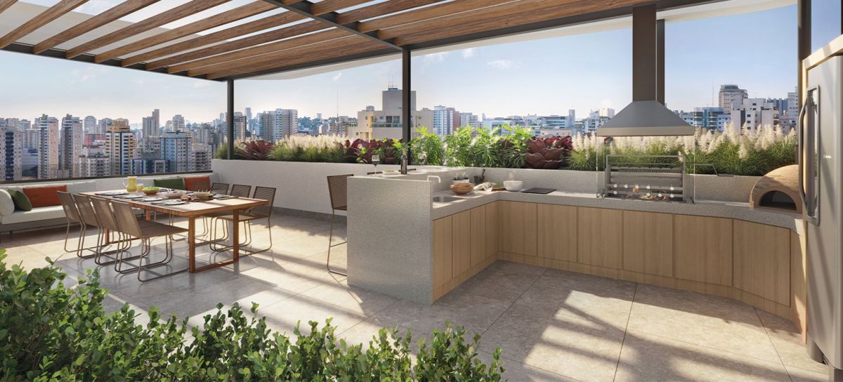 Concepção Artística do VIP - Party Gourmet da Torre Shangai